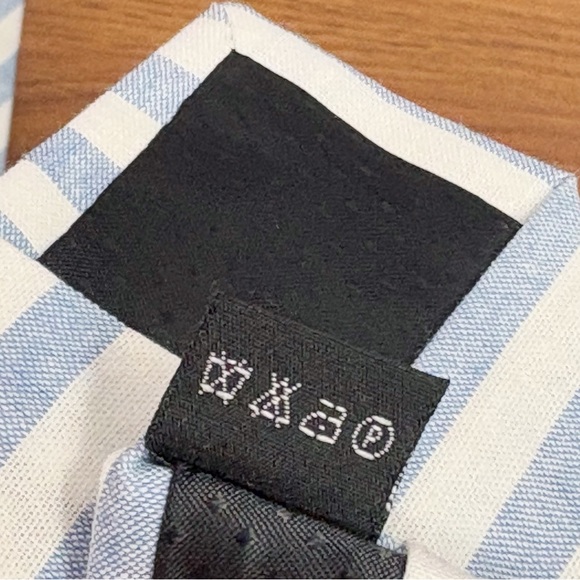 Bundle of 4 NWT Knot Society Assorted Blue Print Cotton Men's Ties - Picture 6 of 12